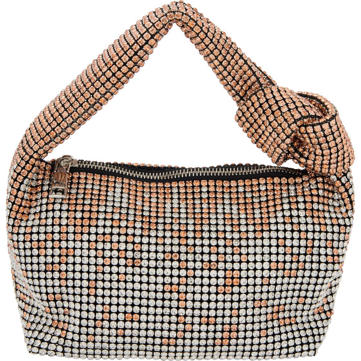 Strass-Handtasche mit Knotendetail