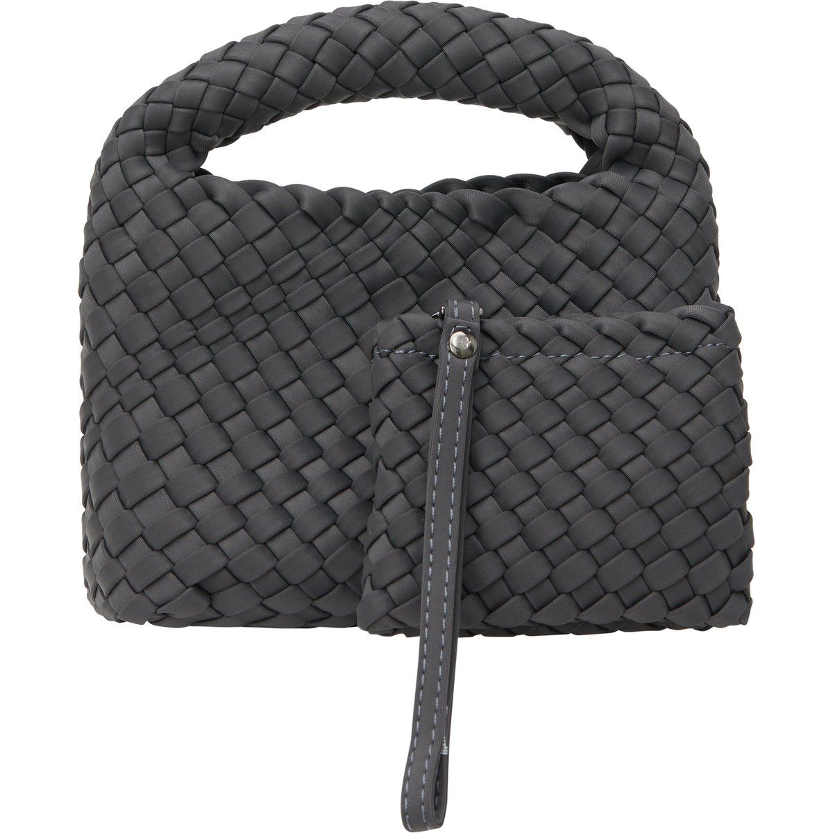 Geflochtene Neopren-Tasche mit Beutel