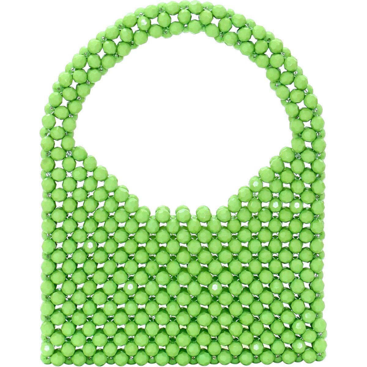Mini-Henkeltasche aus Perlen