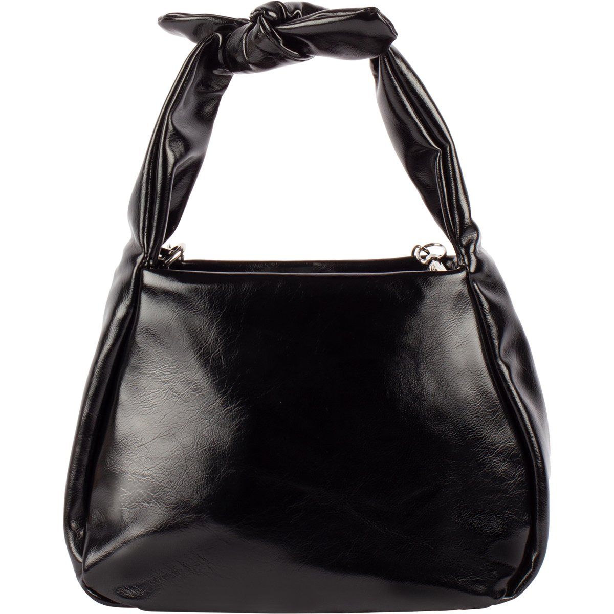 Schicke Schultertasche mit Knotendetail