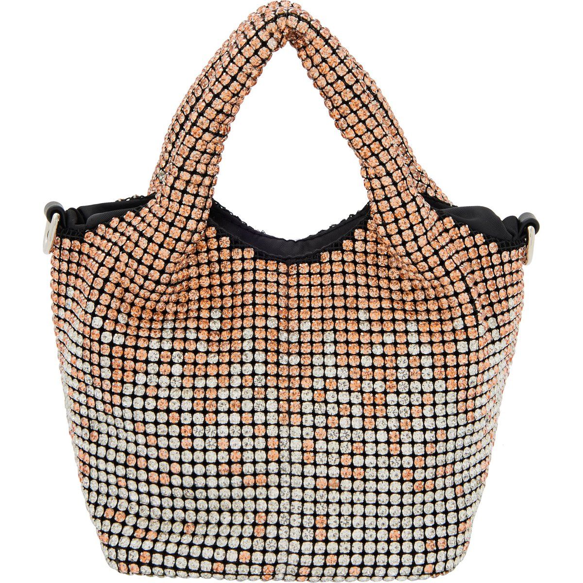 Mini-Tote mit Kristallbesatz
