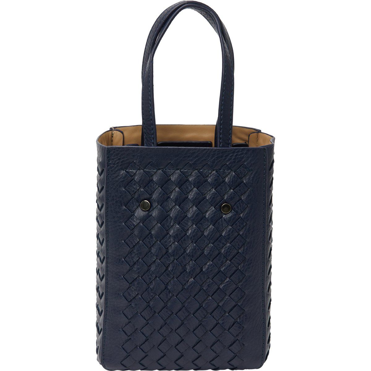 Geflochtene rechteckige Tote Bag