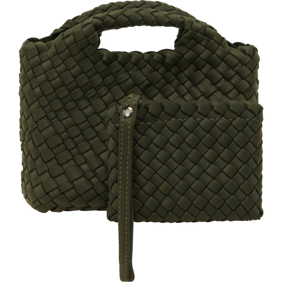 Geflochtenes Neopren-Taschenset (2-in-1)