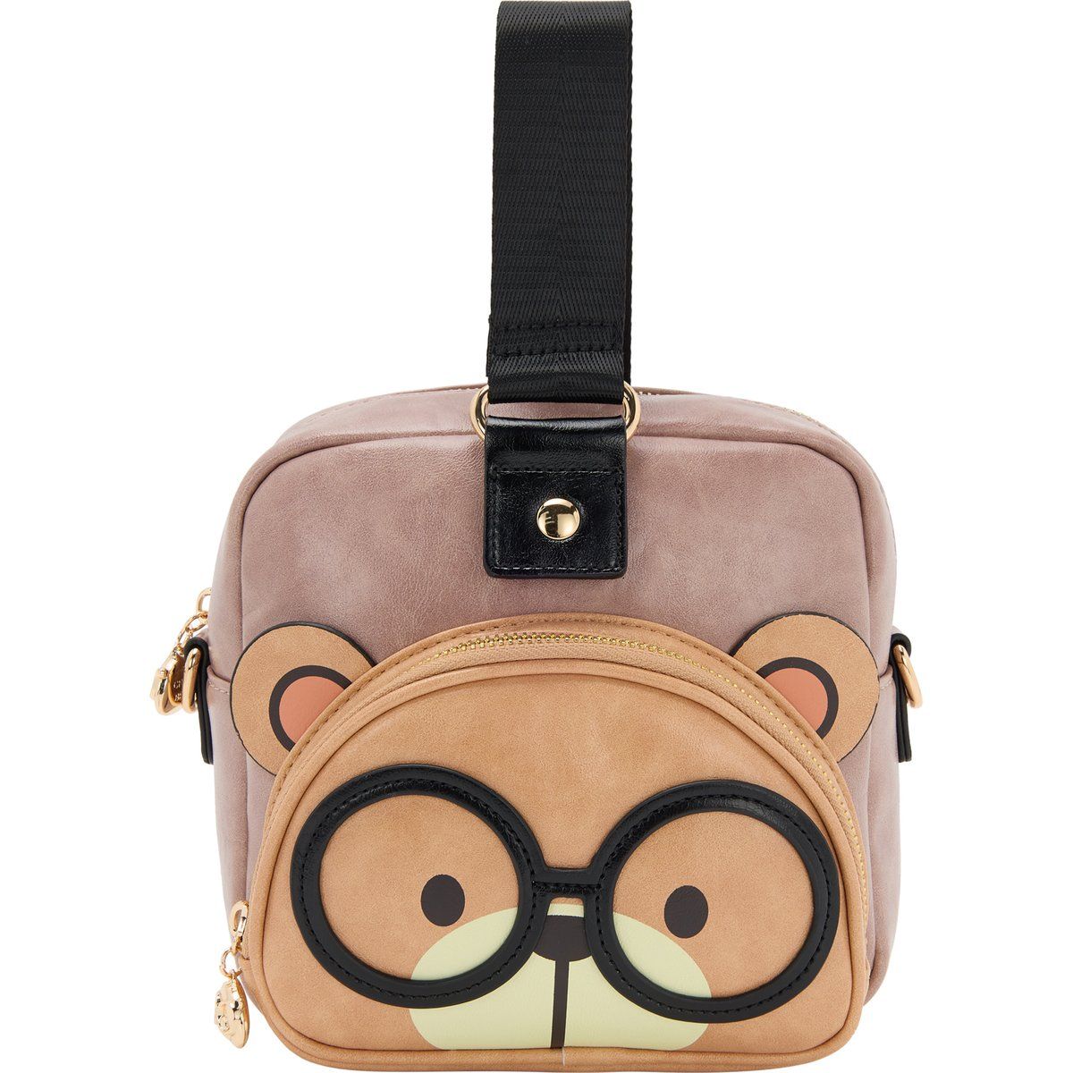 Verspielte Handtasche mit Teddybär-Motiv