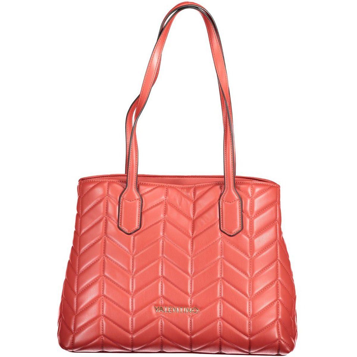 Gesteppte Chevron-Schultertasche