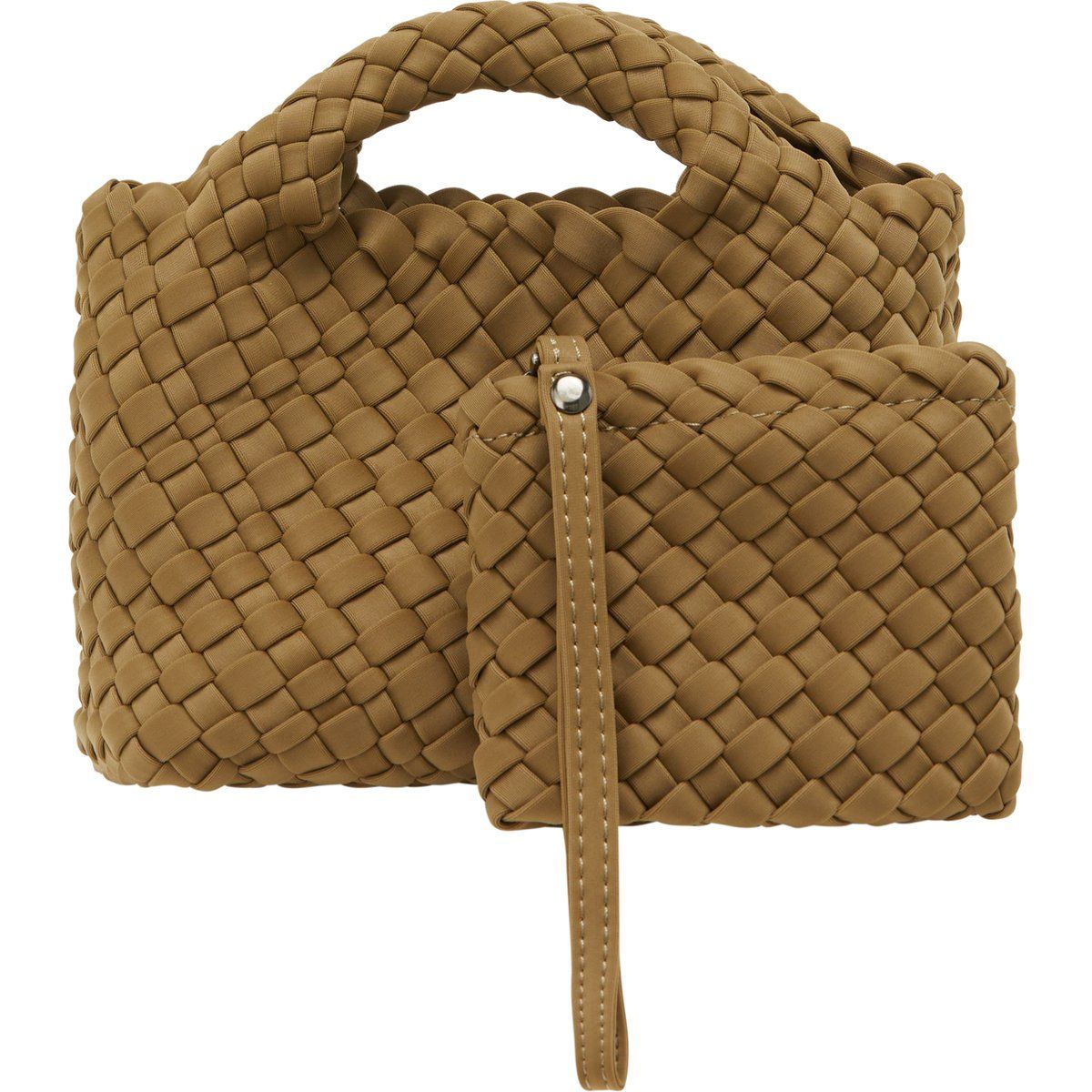 Geflochtenes Neopren 2-in-1 Shopper Set