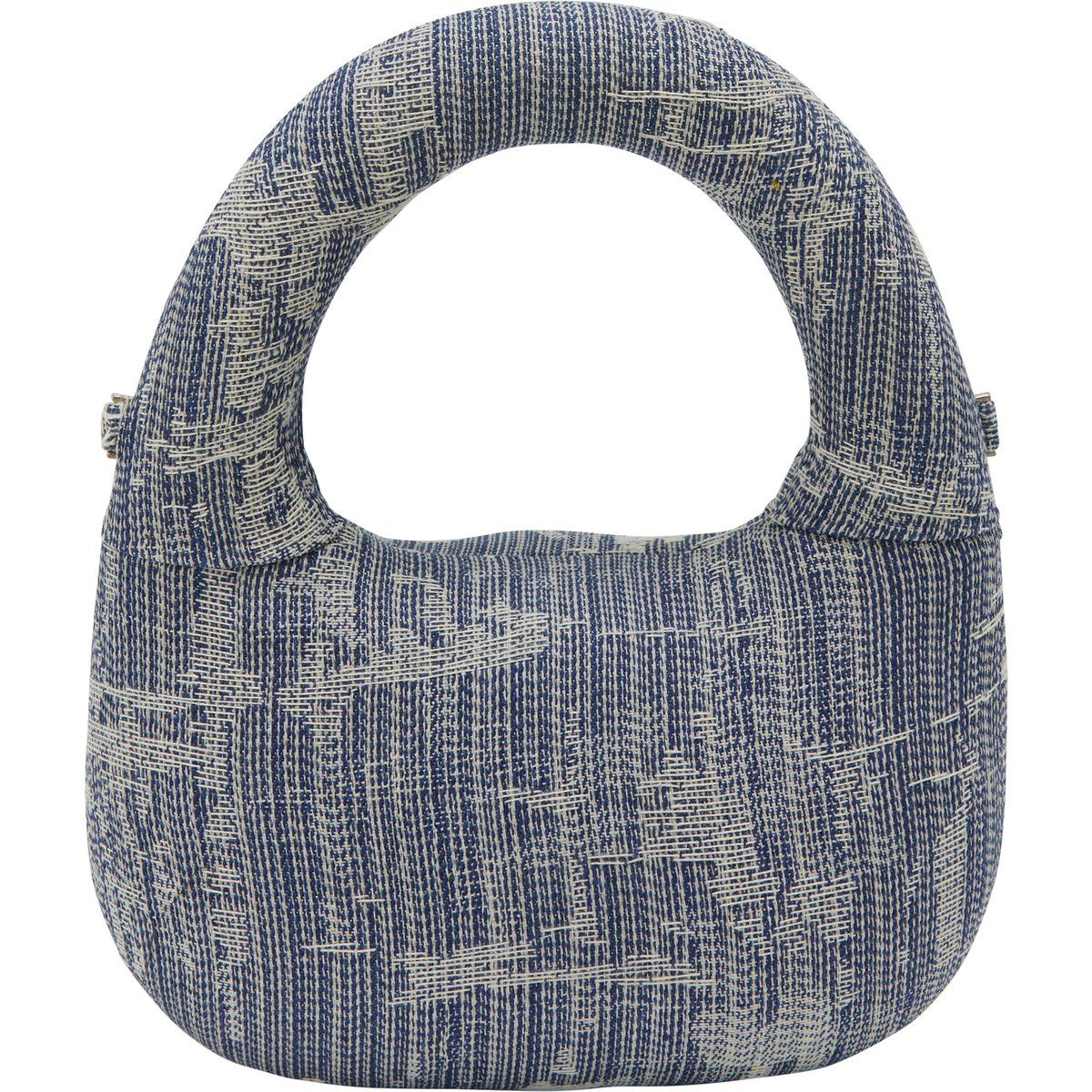 Elegante Handtasche mit Denim-Struktur
