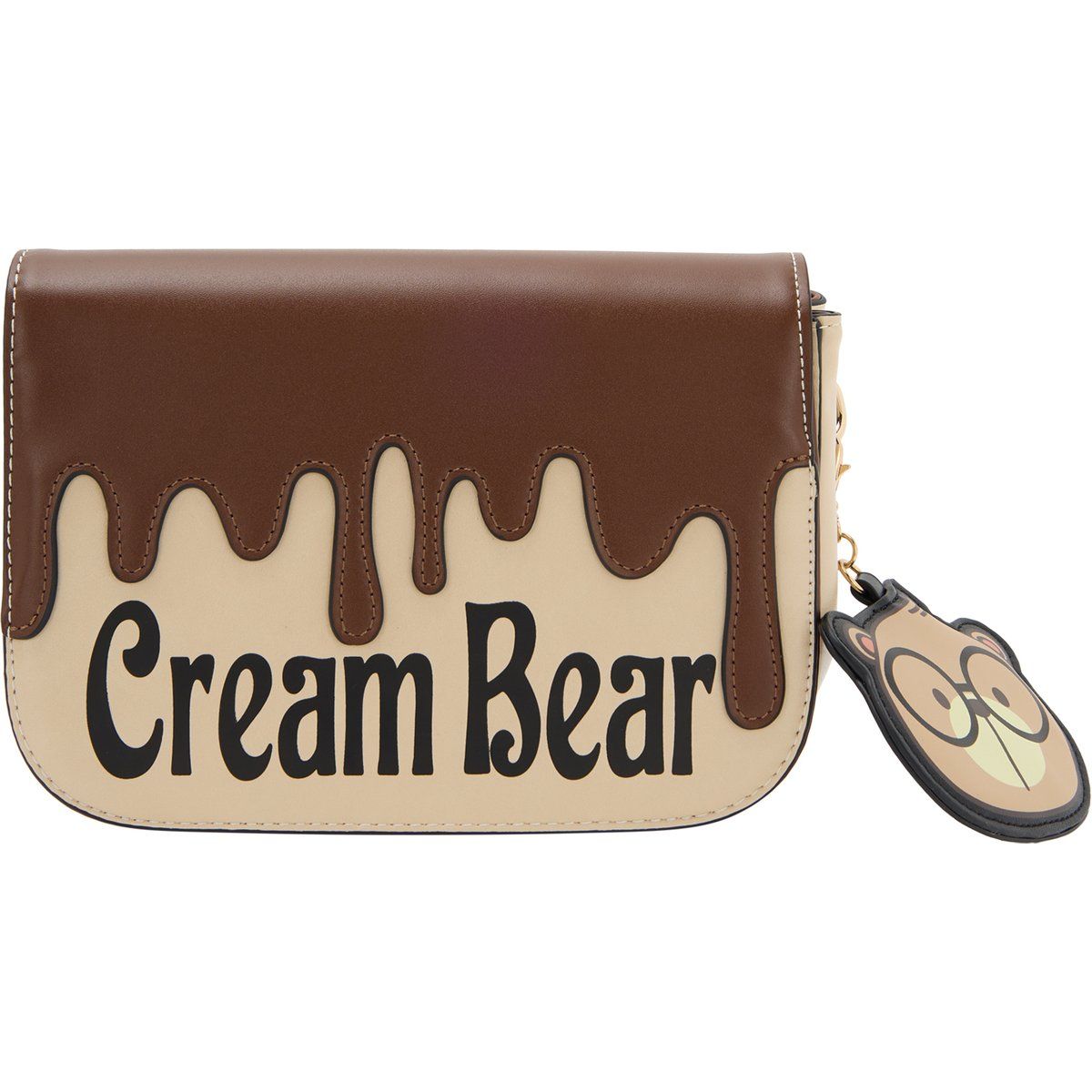 Verspielte 'Cream Bear' Umhängetasche