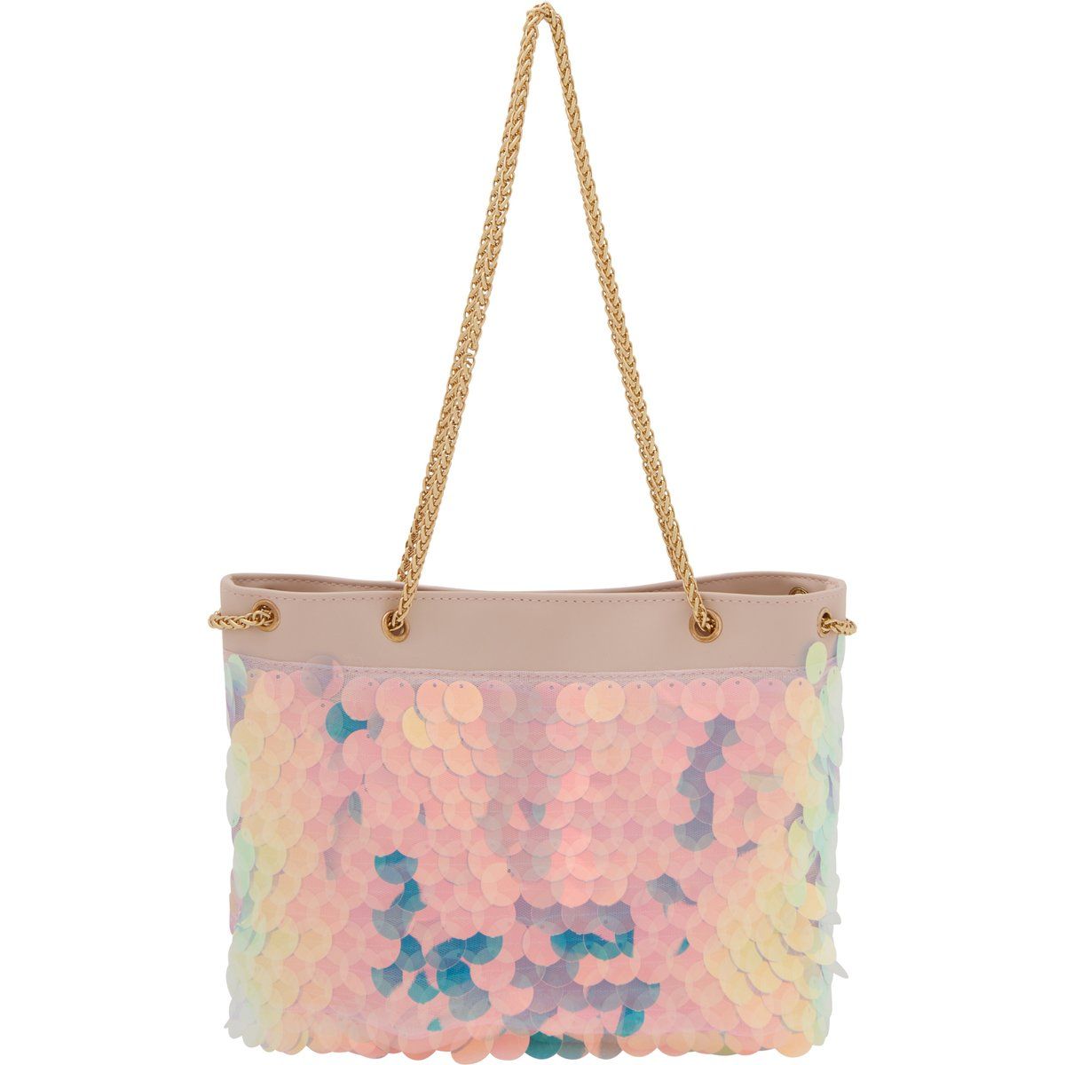 Schimmernde Pailletten-Party-Schultertasche
