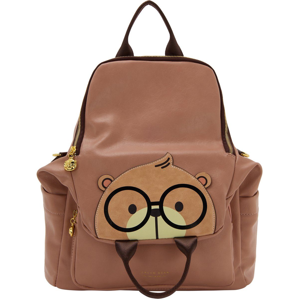 Charmanter Rucksack mit Teddy-Gesicht