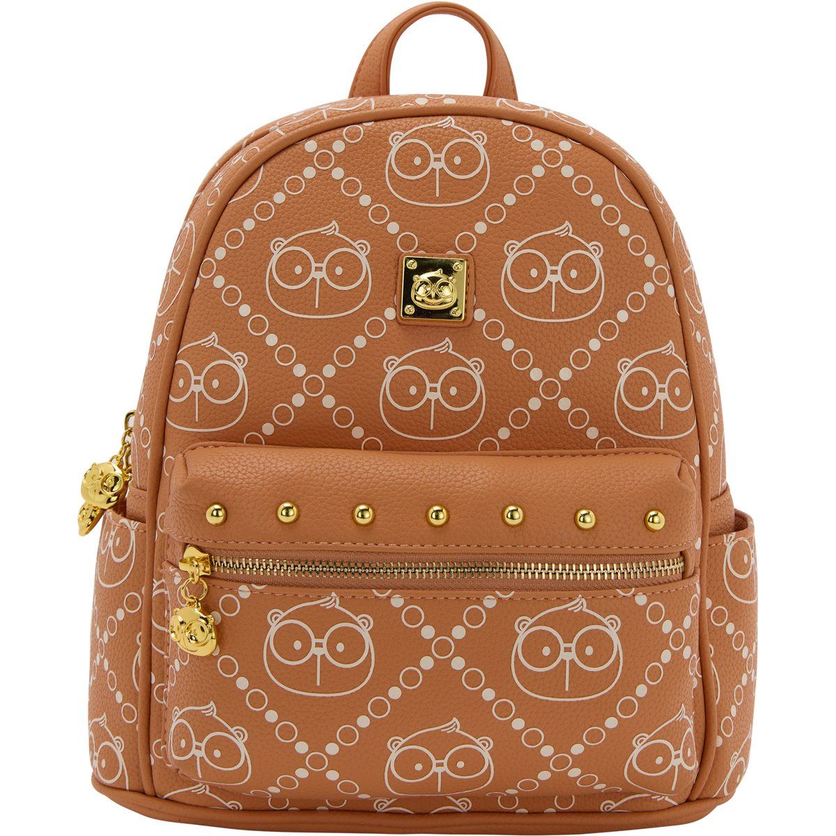 Cream Bear Mini-Rucksack mit Nieten