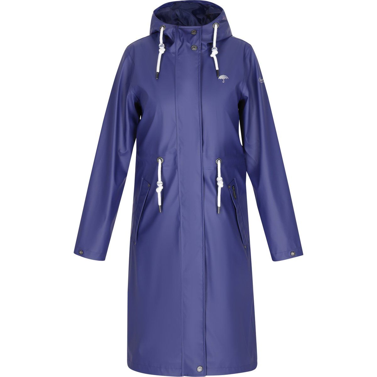 Funktionaler Wasserfester Regenparka mit Kapuze