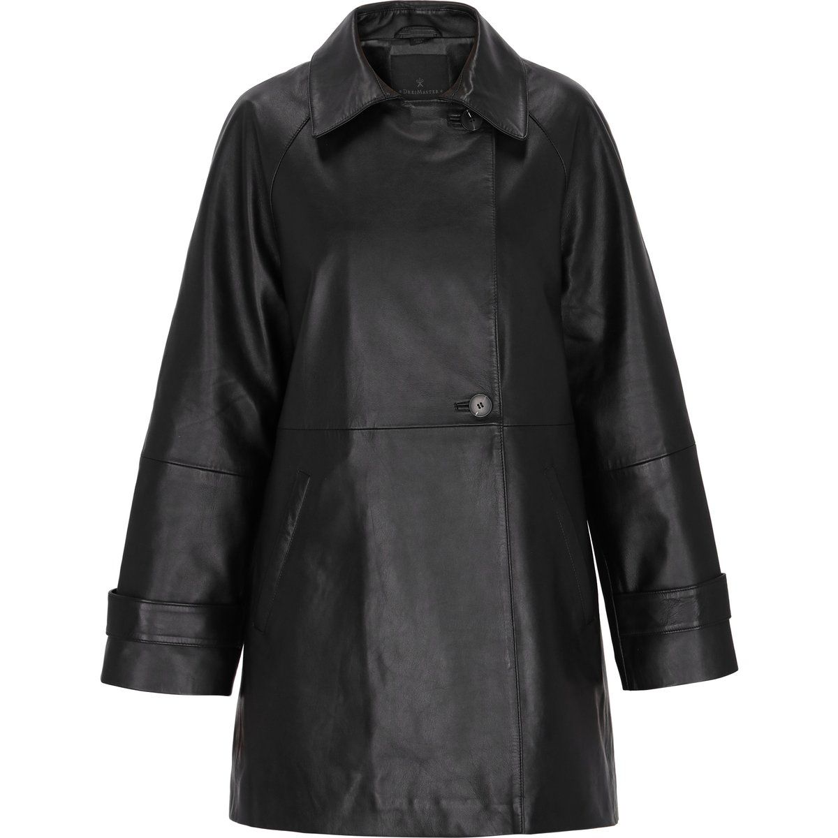 Eleganter Kurzmantel aus Lammleder