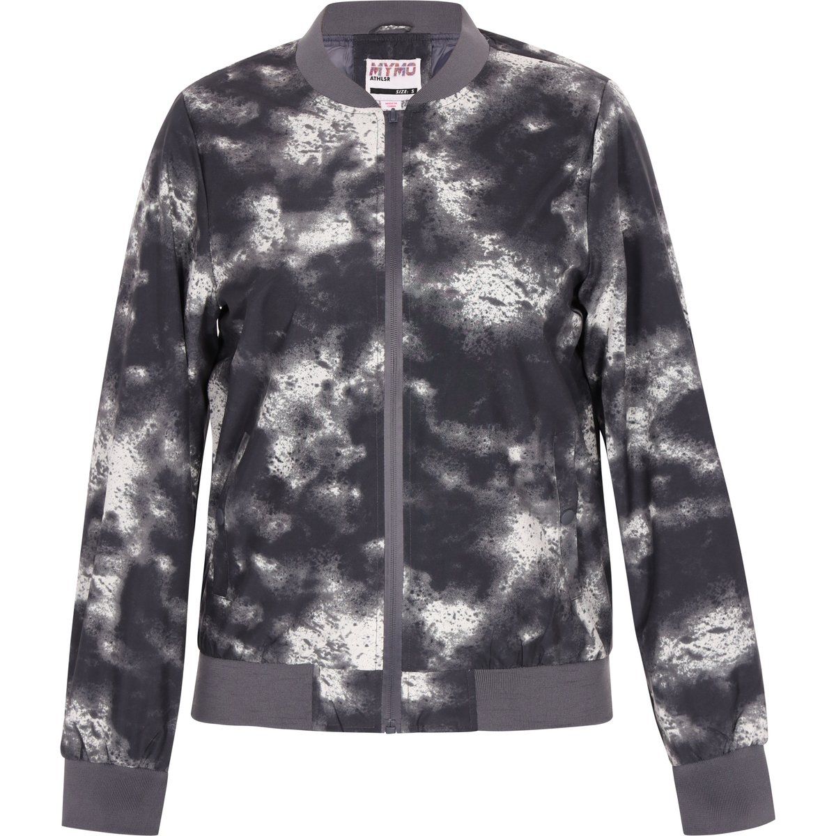 Sportliche Bomberjacke mit Grafik-Print