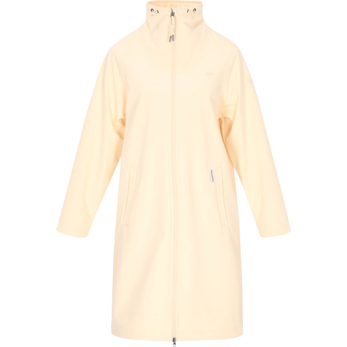 Funktionaler Softshell-Parka mit Stehkragen