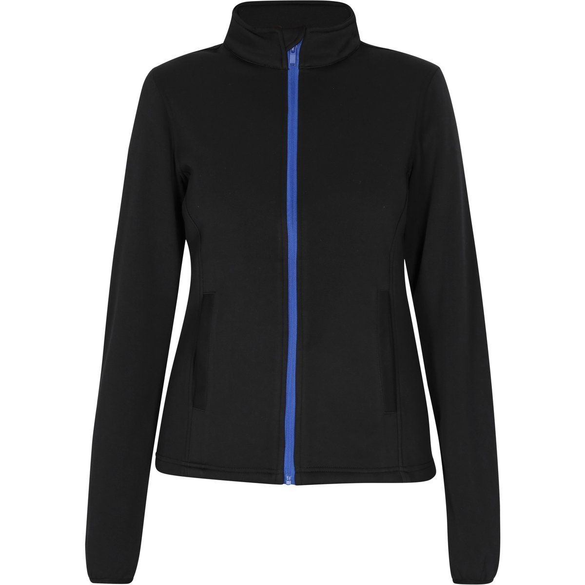 Sportliche Slim-Fit Stehkragenjacke