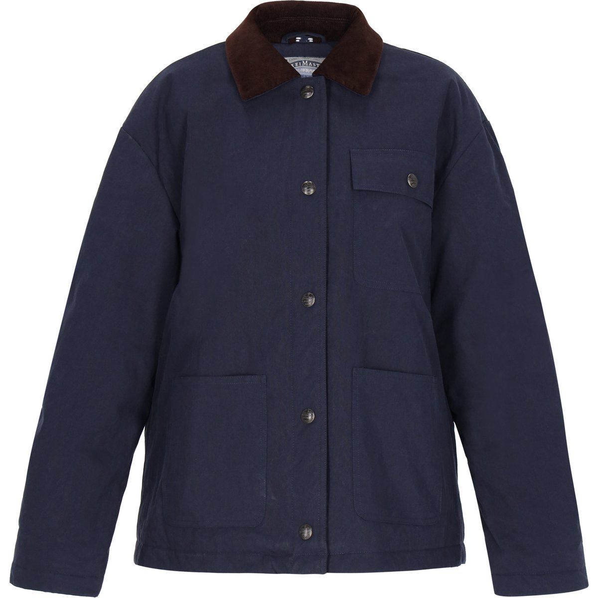 Utility-Jacke mit Cord-Kragen