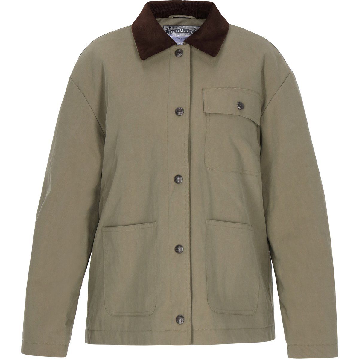 Vintage-Stil Utility mit Cordkragen