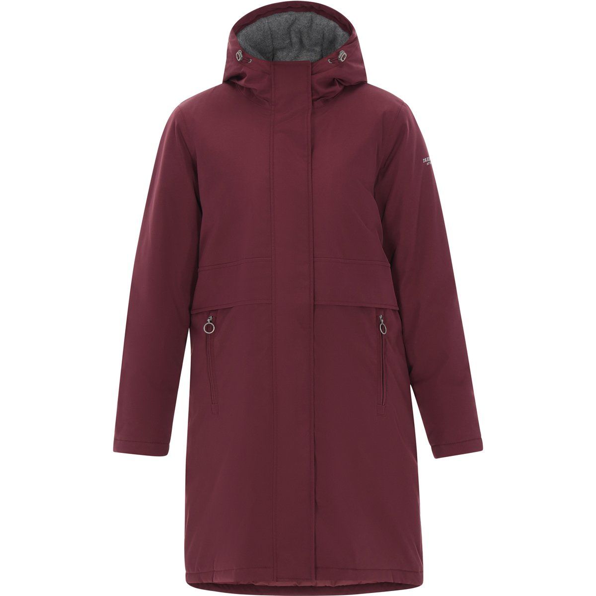 Wasserdichter Parka mit Kapuze und Taschen