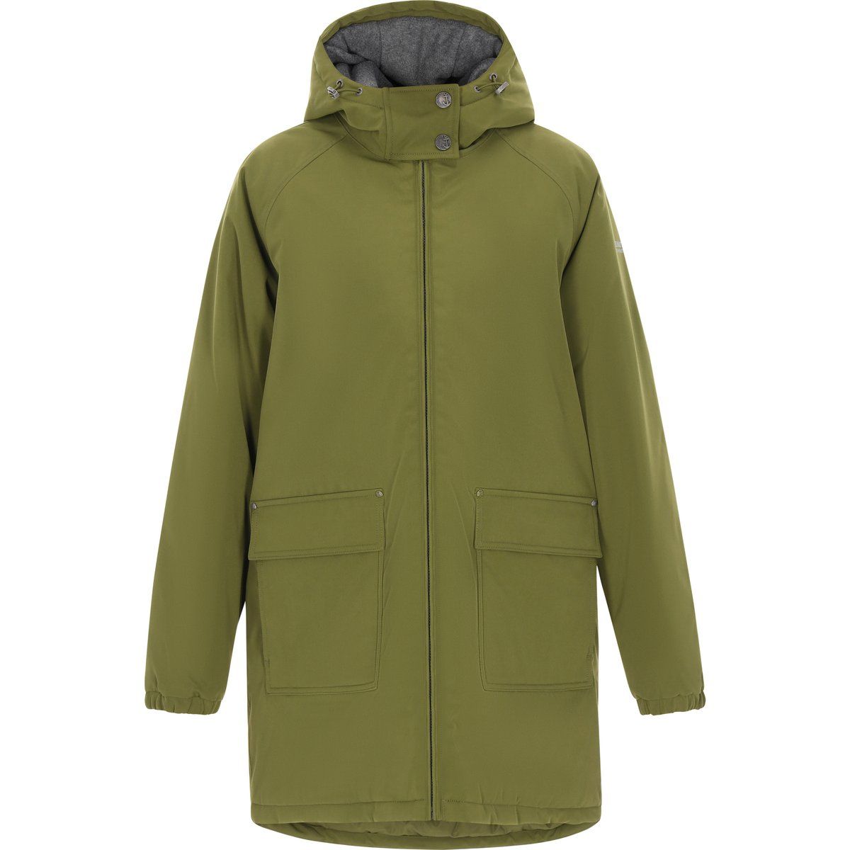 Wasserdichter Raglan-Anorak mit Kapuze
