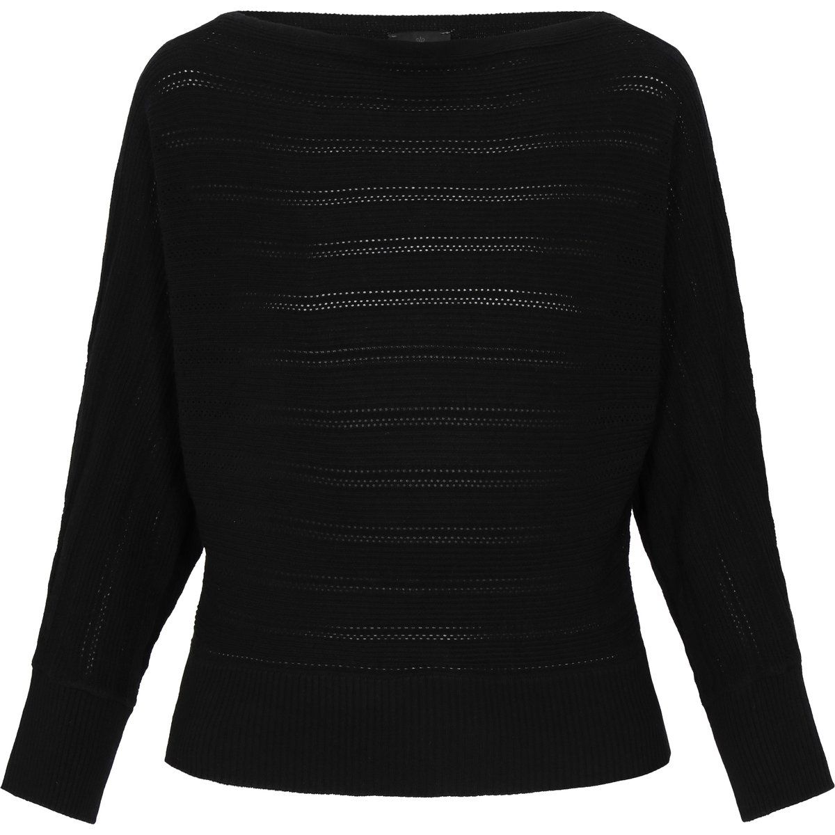 Eleganter Strickpullover mit U-Boot-Ausschnitt
