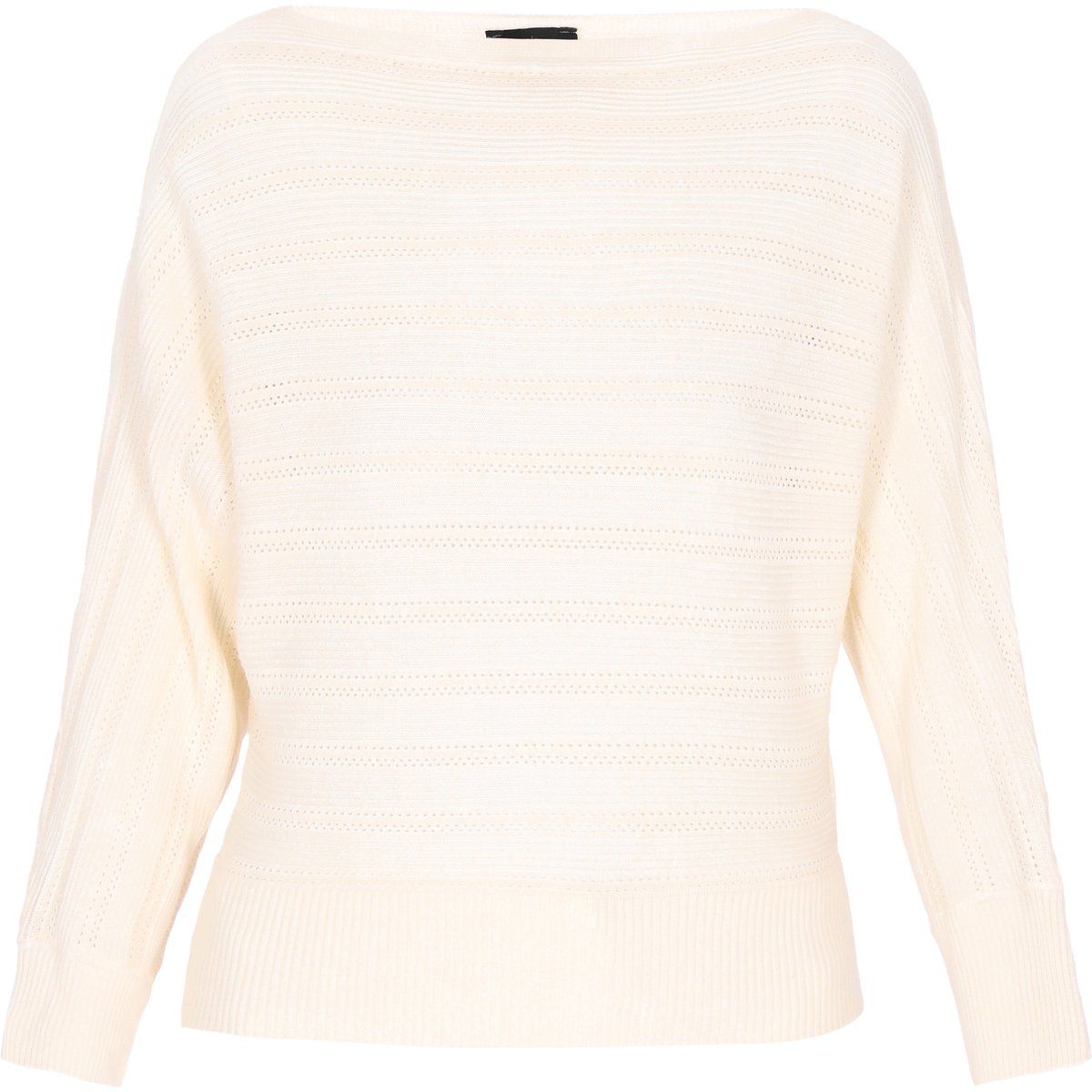 Strickpullover mit Fledermausärmeln