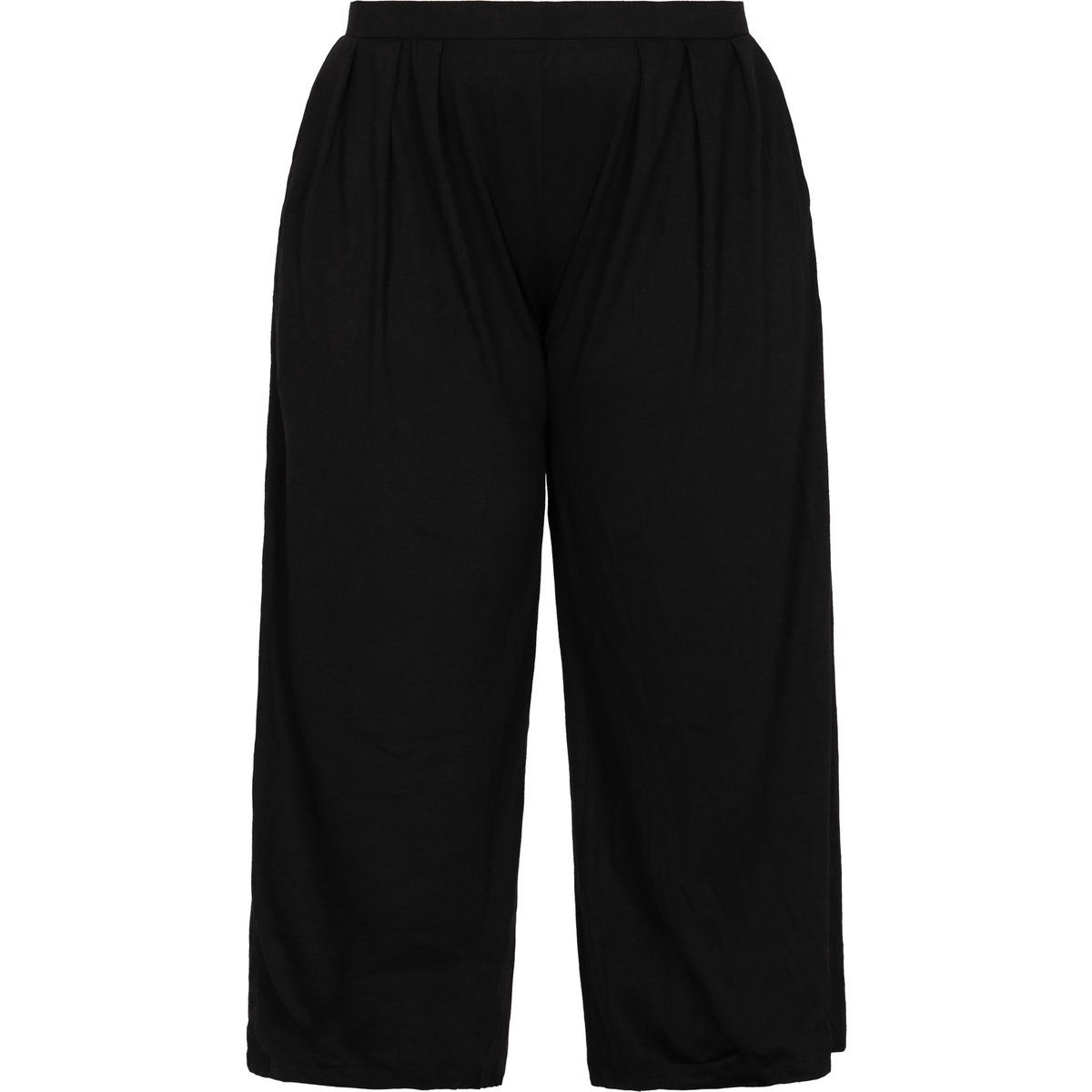 Weite Knöchelhose mit Bundfalten