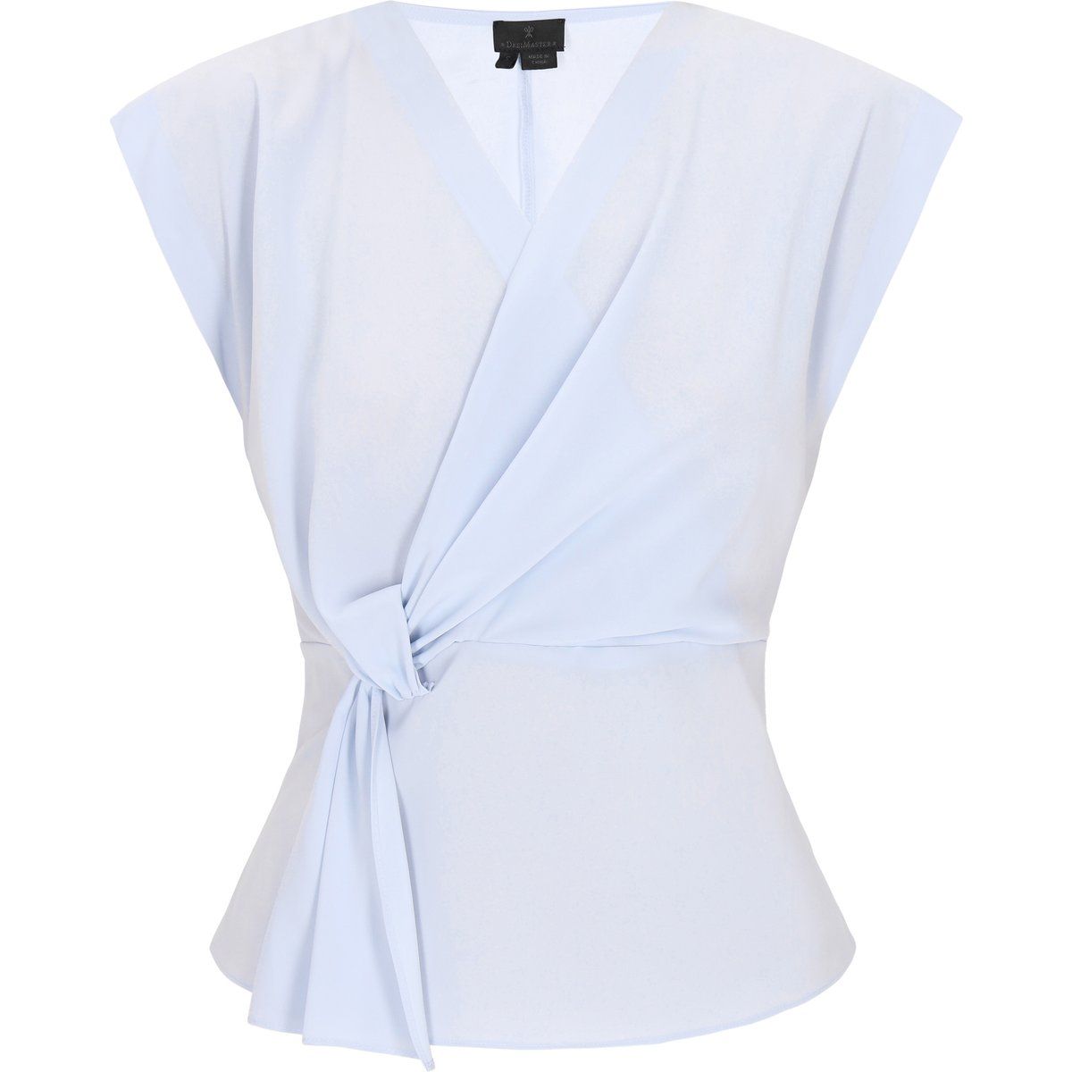 Elegante Wickelbluse mit V-Ausschnitt