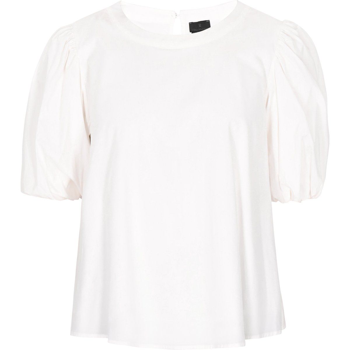 Elegante Bluse mit Puffärmeln