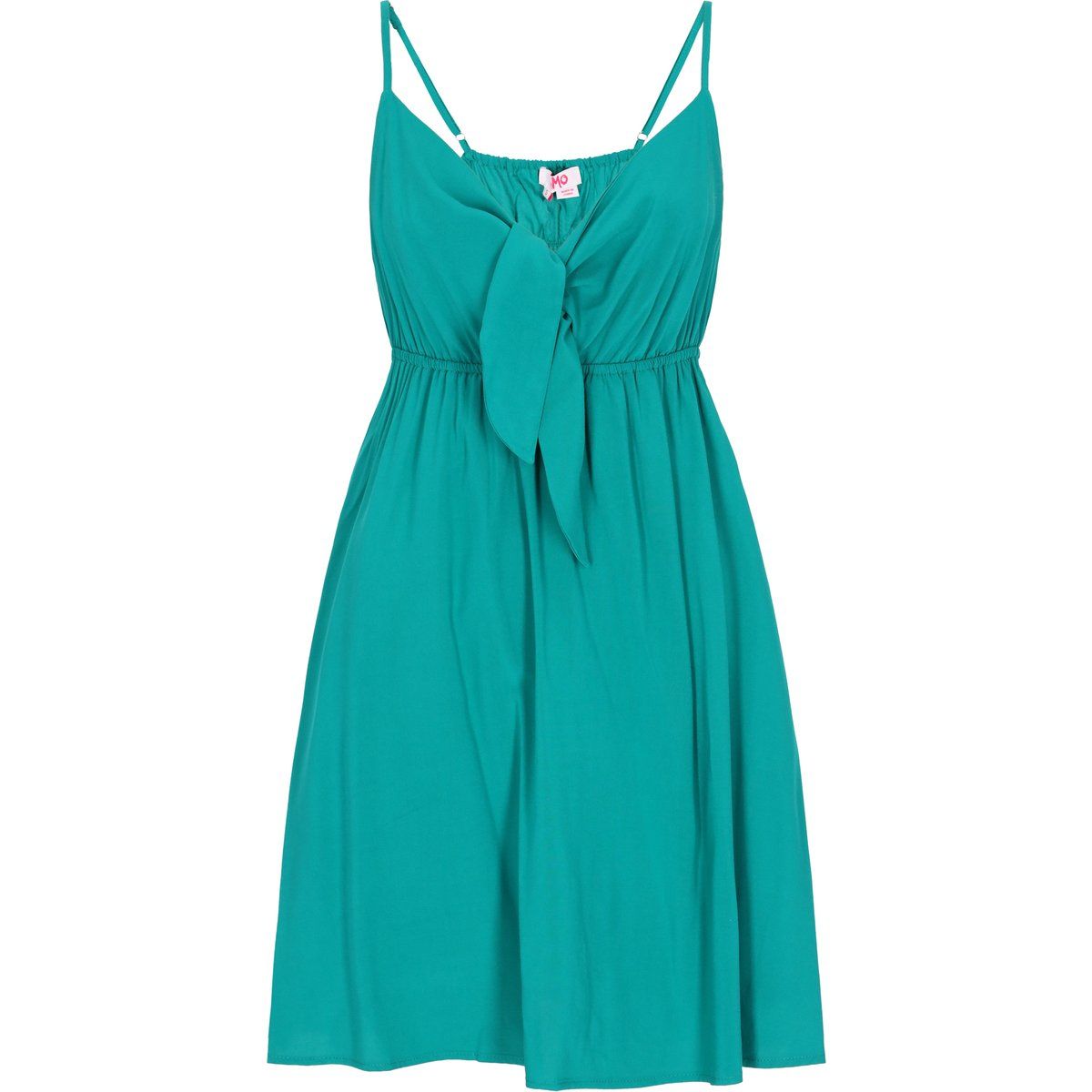 Mini-Kleid mit Bindedetail und Trägern