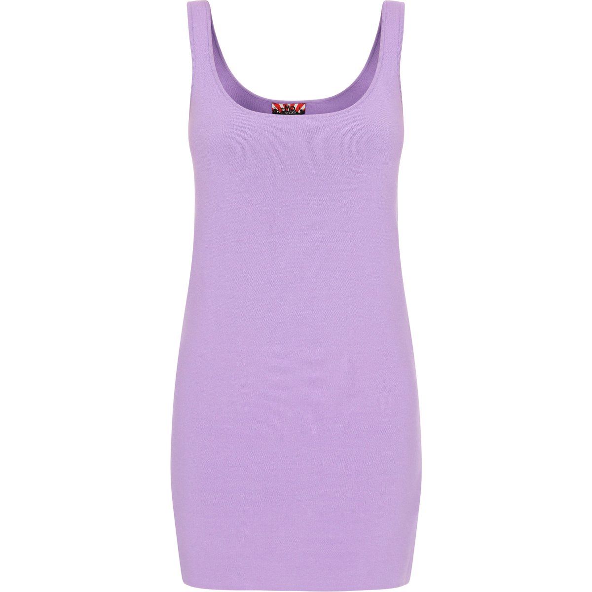 Minikleid aus Rippstrick
