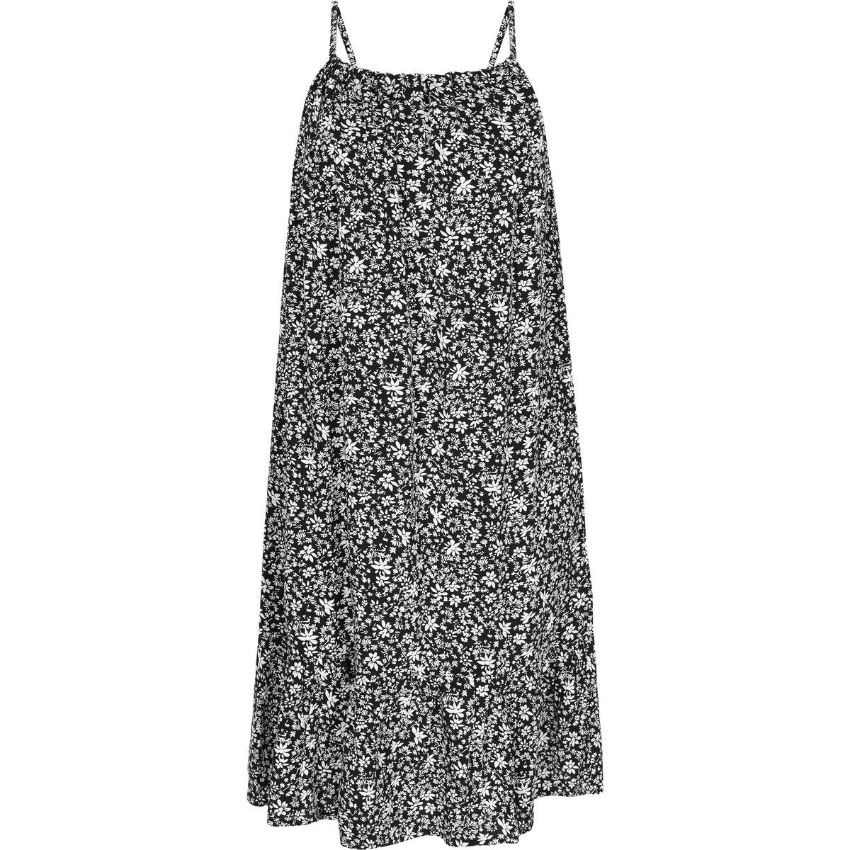 Luftiges Minikleid mit Streublumen-Print