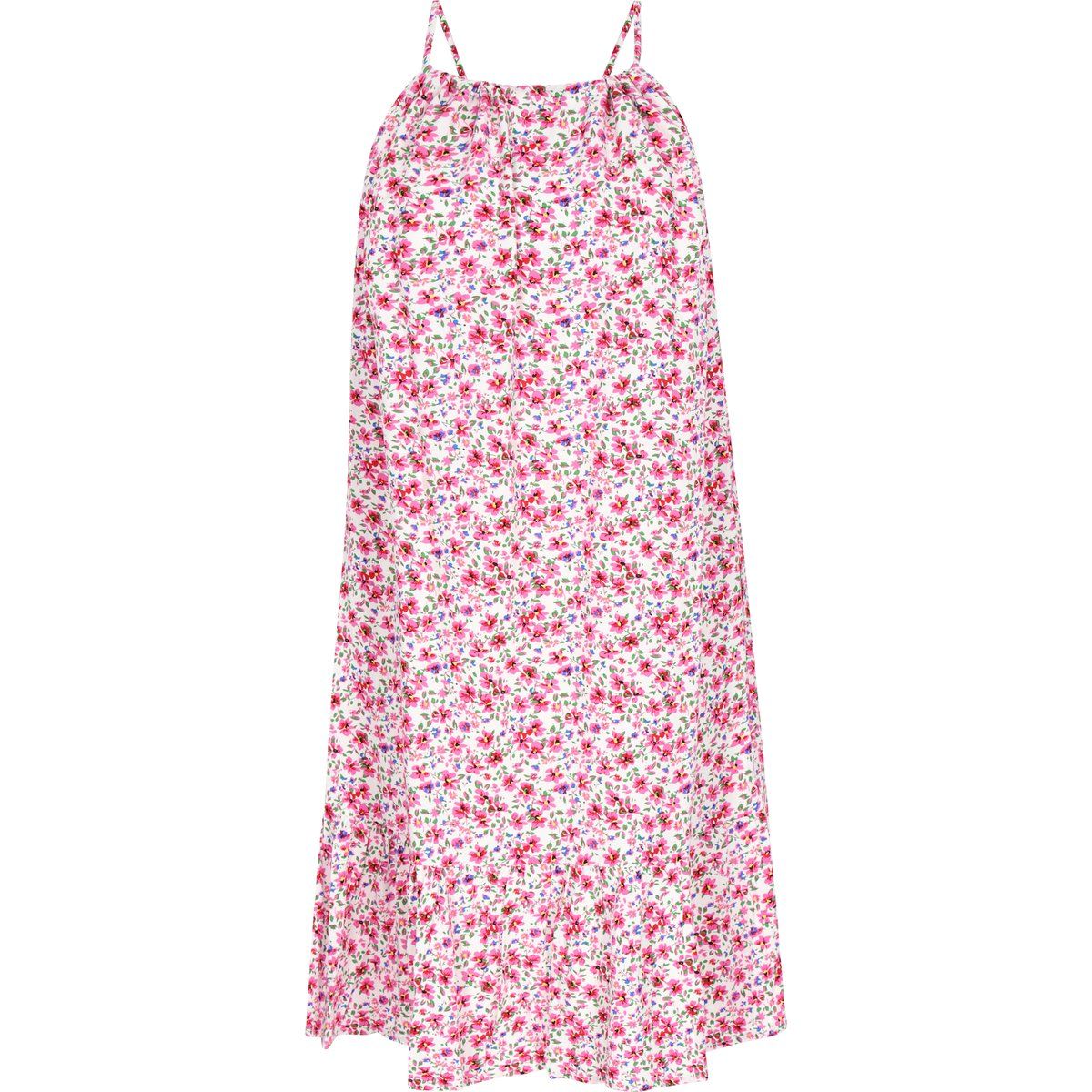 Luftiges A-Linien-Sommerkleid mit Blumenmuster