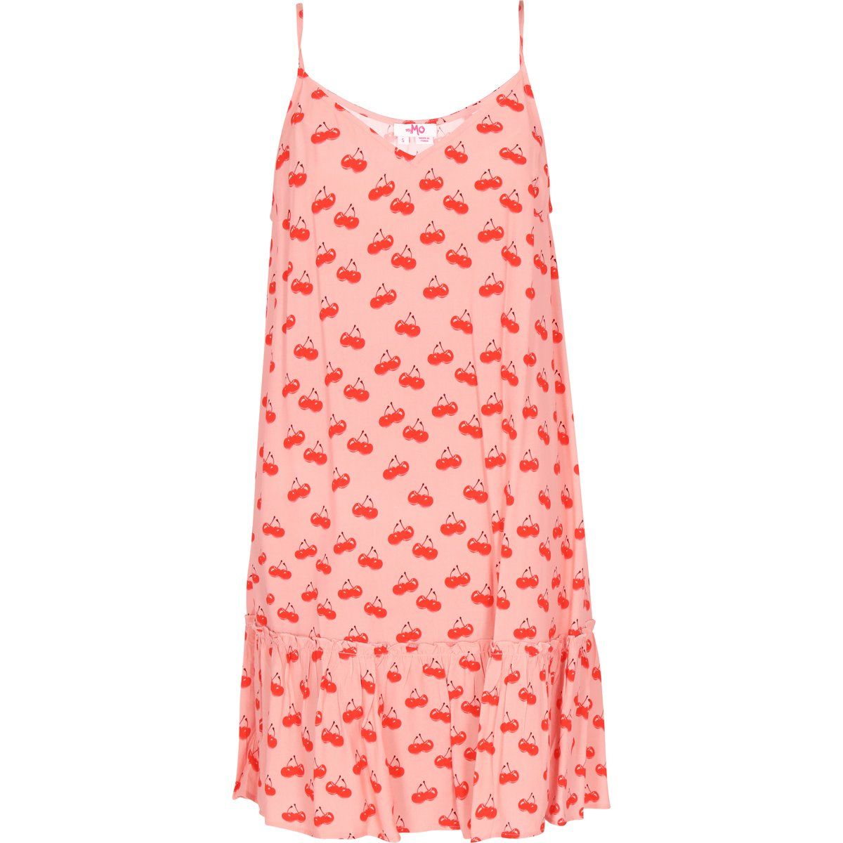 Verspieltes Mini mit Kirsch-Print