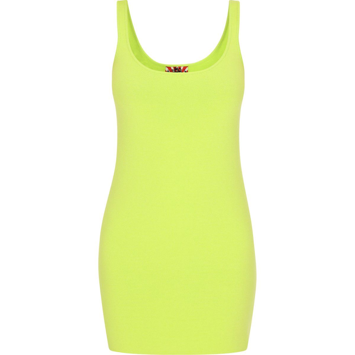Geripptes Strick-Minikleid