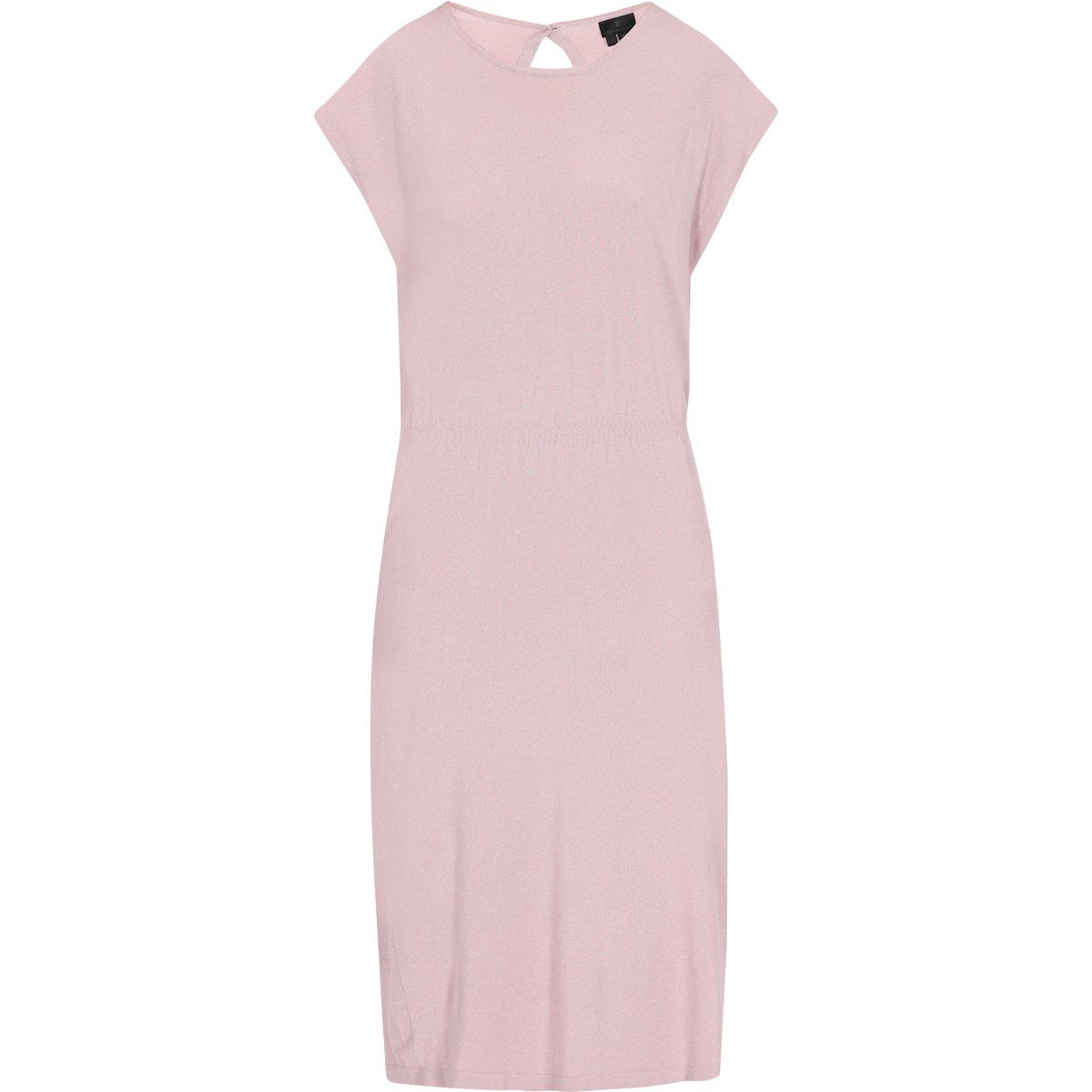 Schimmerndes Midikleid mit Flügelärmeln