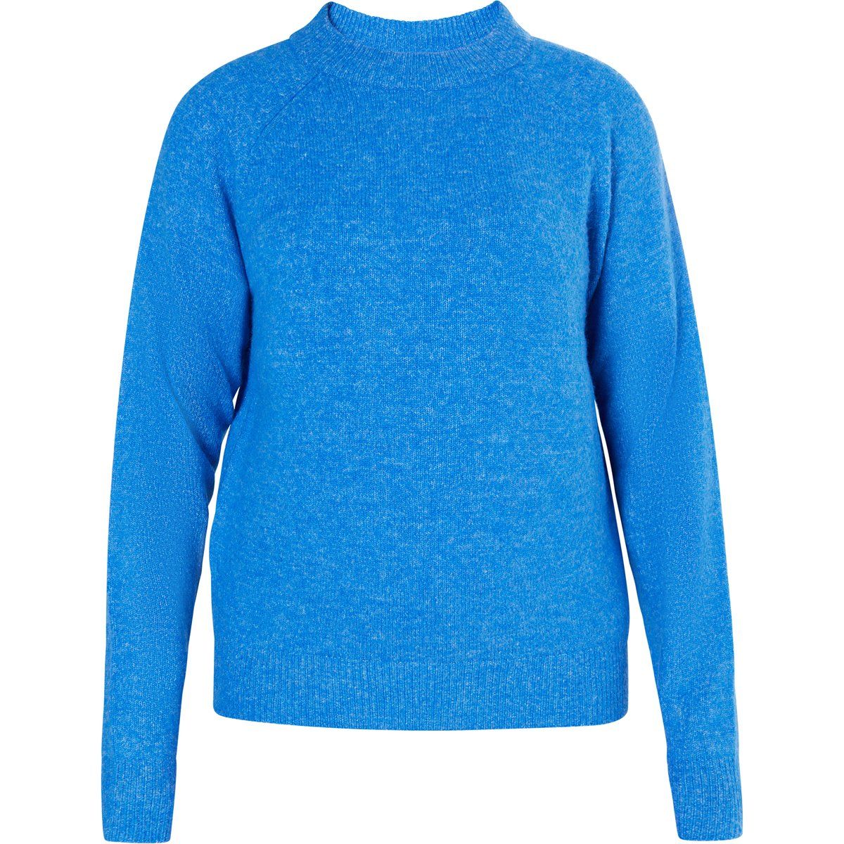 Weicher Strickpullover mit Stehkragen