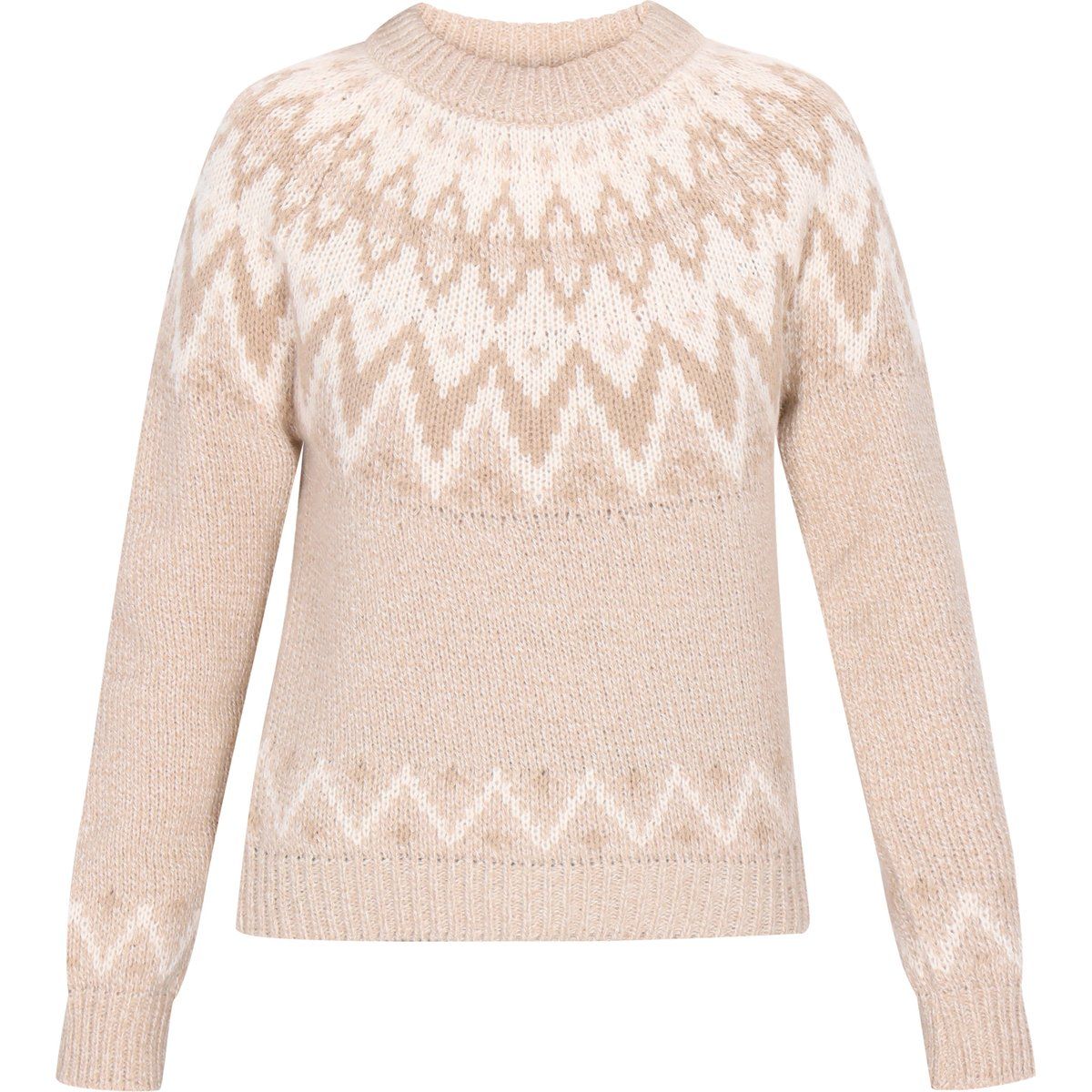 Strickpullover mit Norwegenmuster