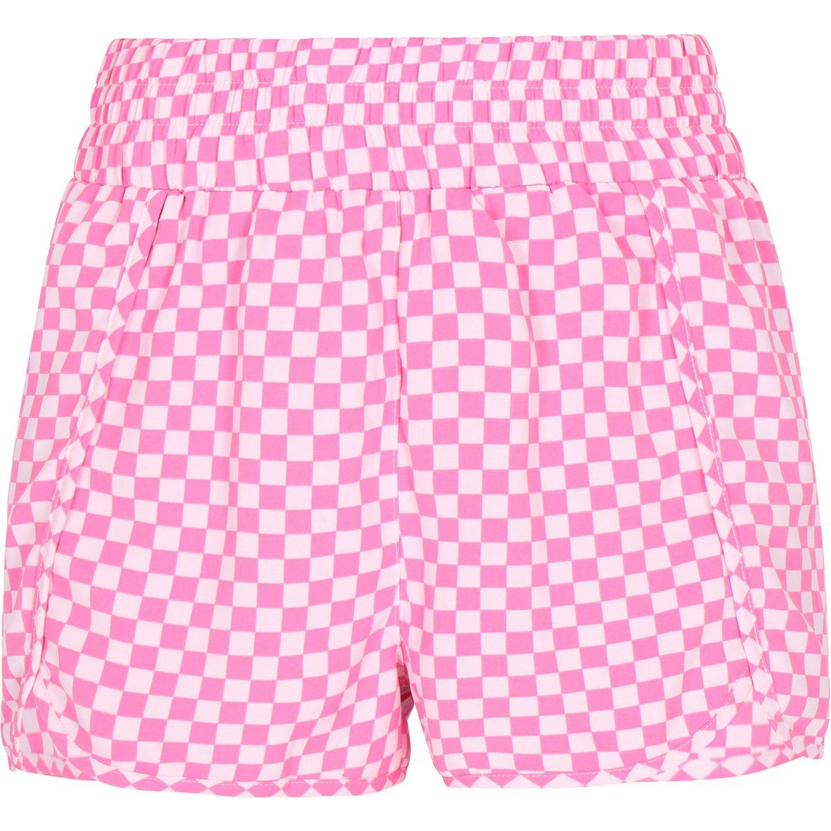 Karierte Shorts mit lockerer Passform