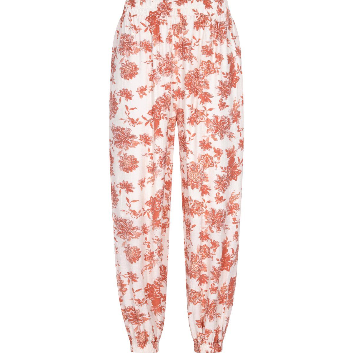Boho-Hose mit floralem Print