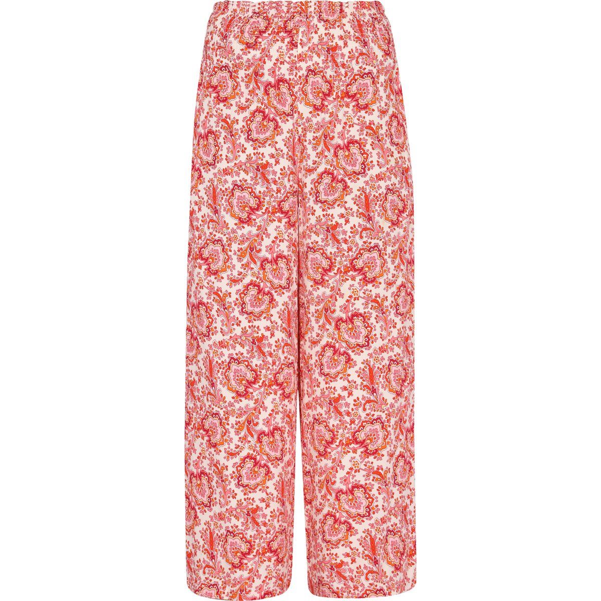 Fließende Weite Hose mit Paisleymuster