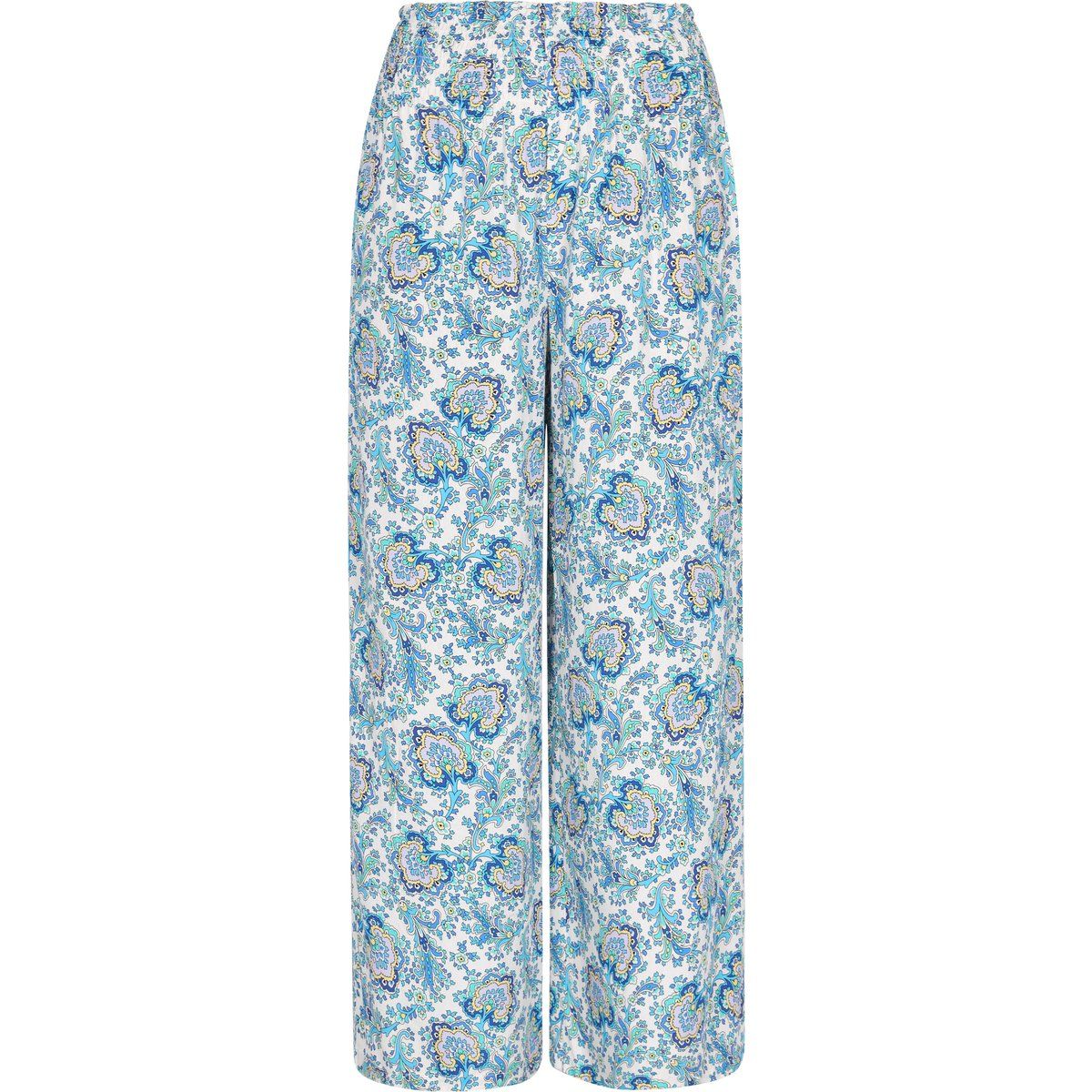 Weit geschnittene Hose mit Paisleymuster