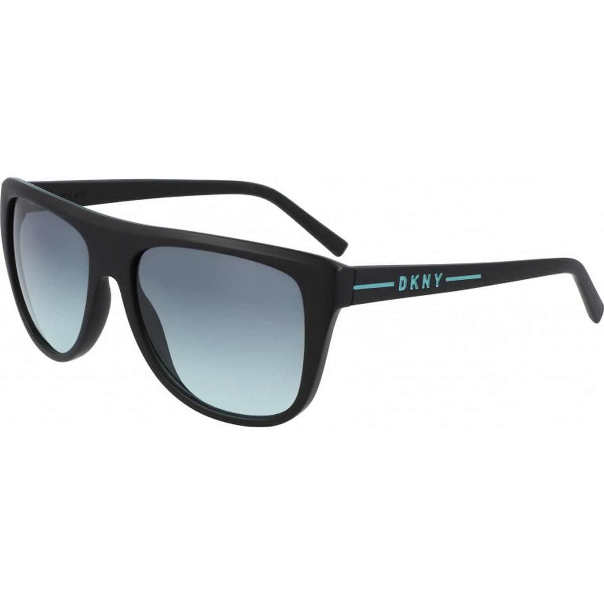 Moderne Flat-Top Sonnenbrille in Karree-Form