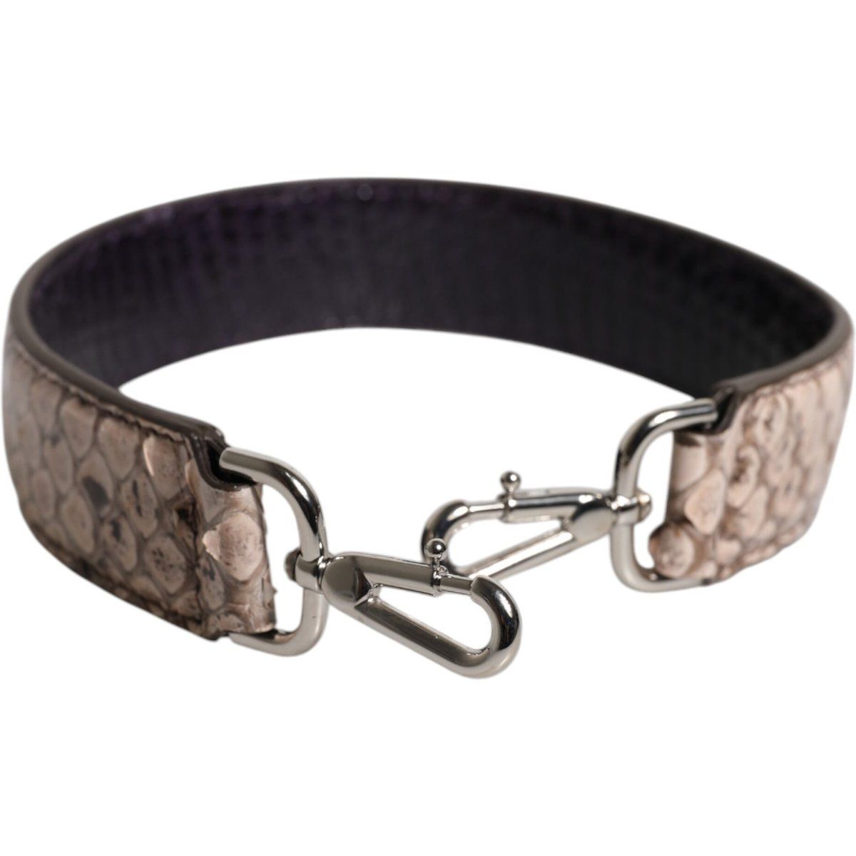 Exotischer Python-Leder-Taschenriemen