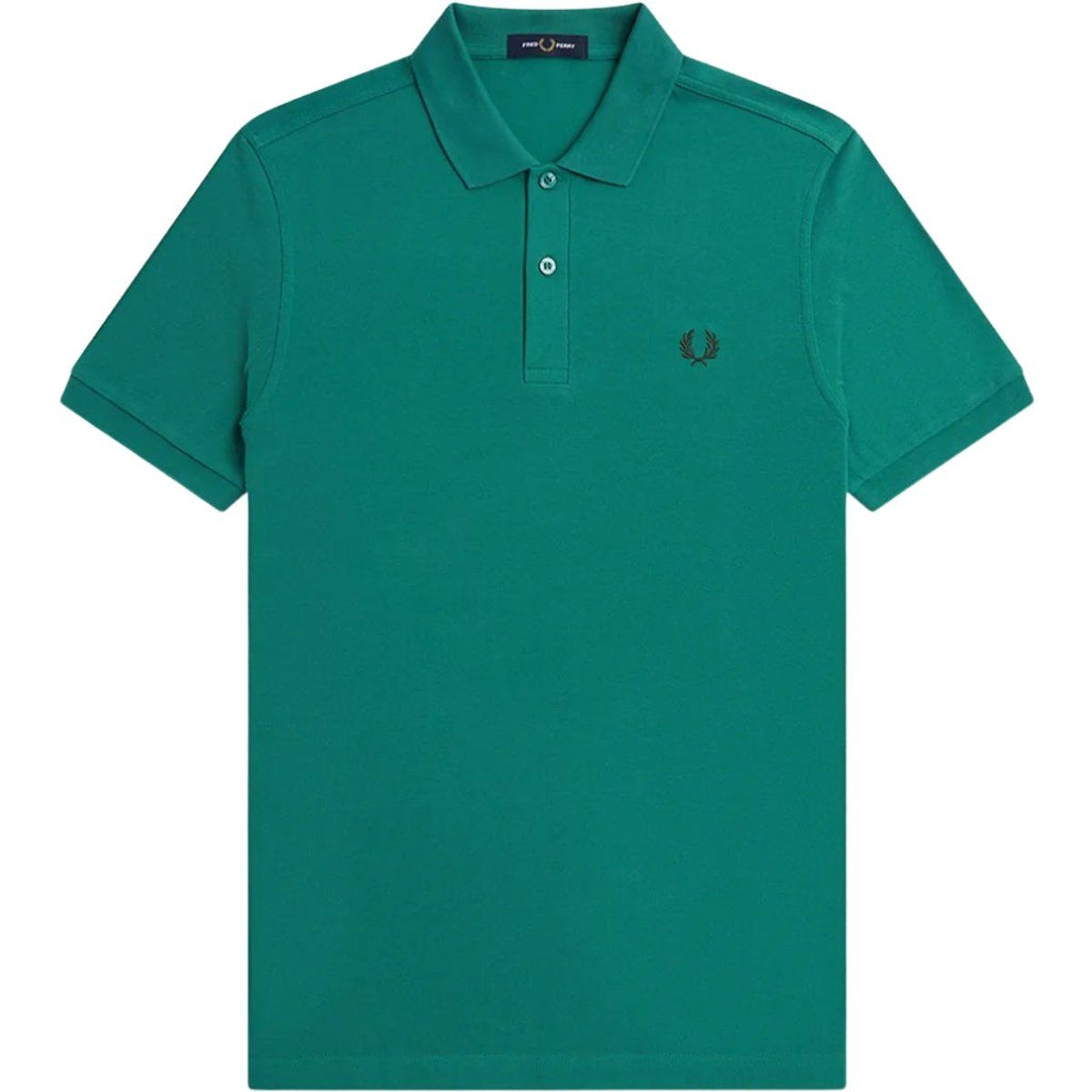Klassisches Piqué-Polo mit Stickerei