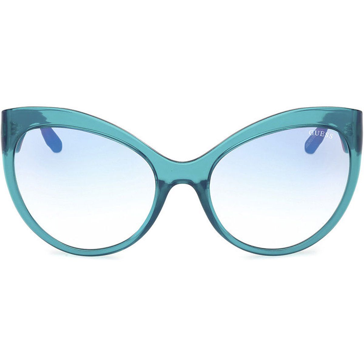 Oversized Cat-Eye Sonnenbrille mit Farbverlauf