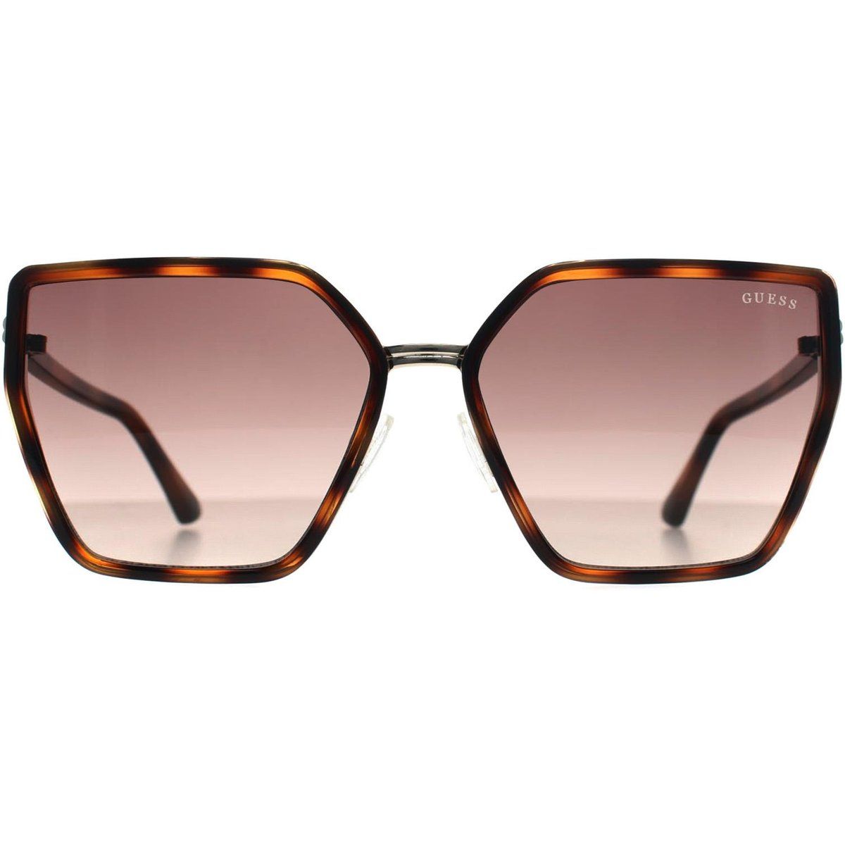 Übergroße Schmetterlings-Sonnenbrille mit Farbverlauf