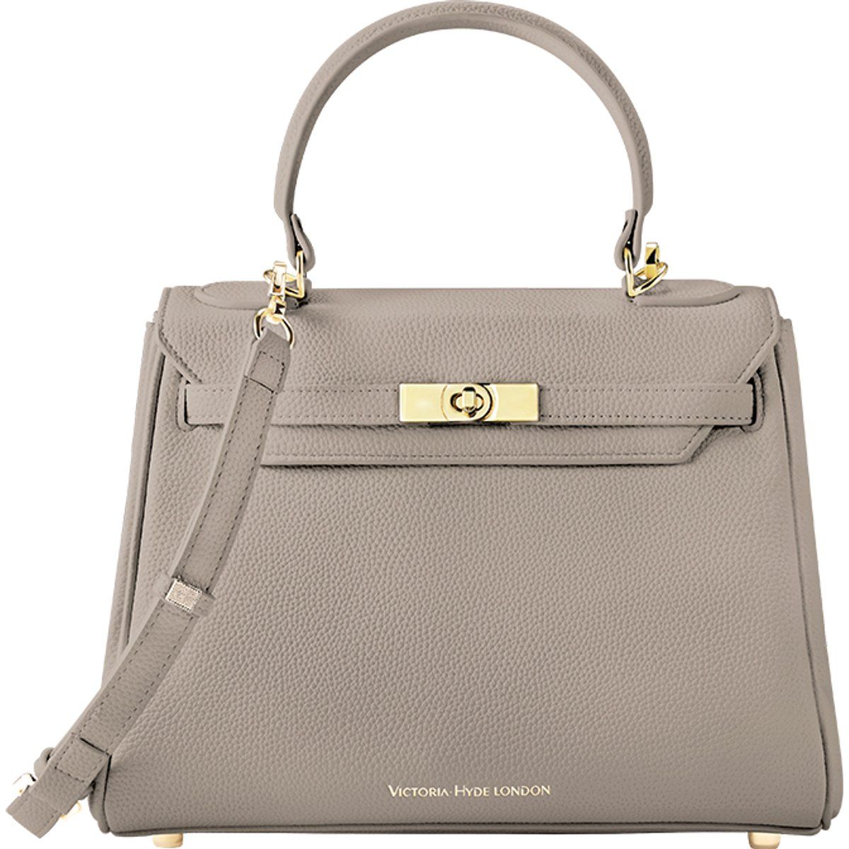 Elegante strukturierte Henkeltasche