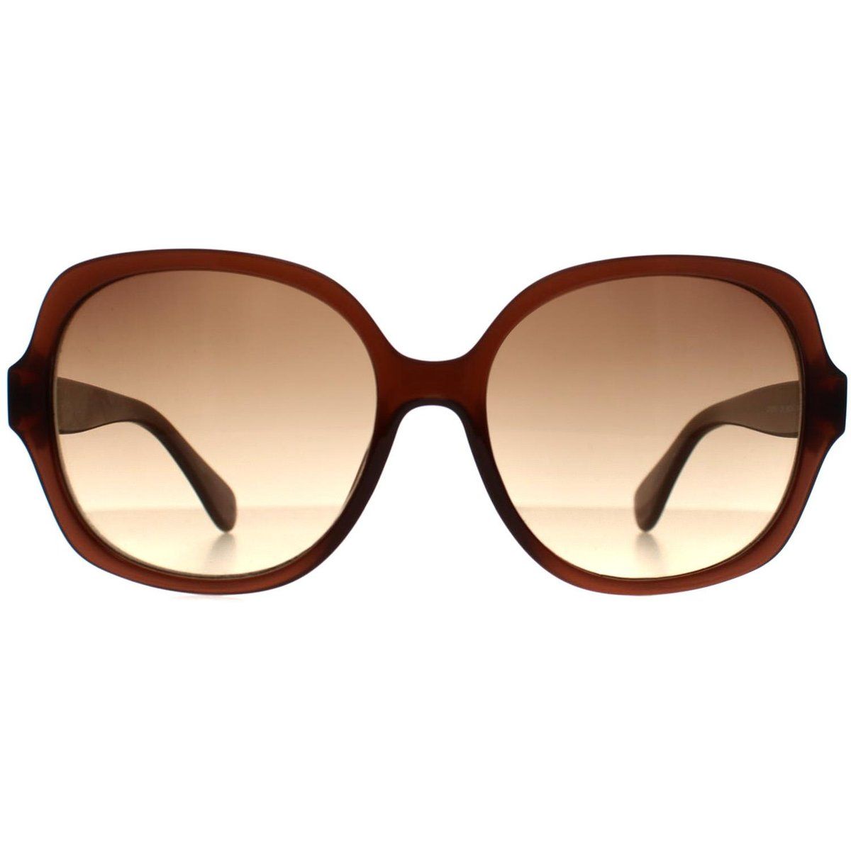 Elegante übergroße Cat-Eye Sonnenbrille