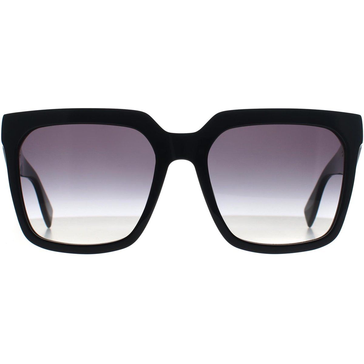 Oversized Quadratische Sonnenbrille mit Verlaufsgläsern